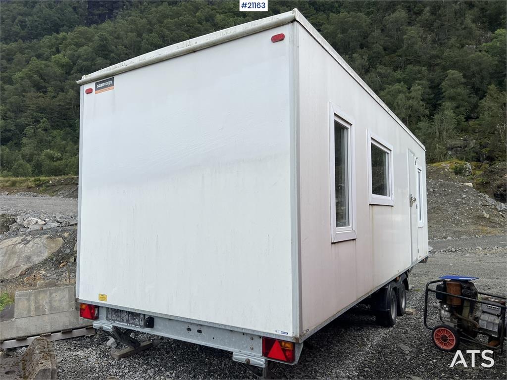Scanvogn Residential Barracks w/ 2 bedrooms, shower, toilet 2017 21163 Scanvogn Residential Barracks w/ 2 bedrooms, shower...