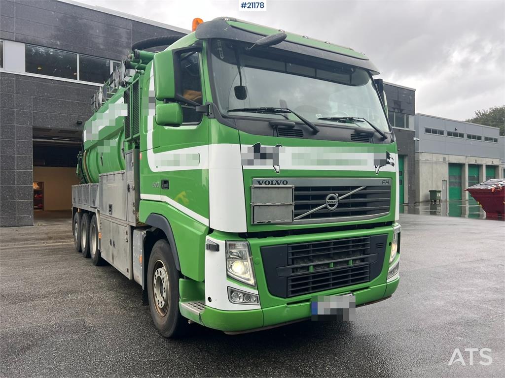 Volvo fh500 8x4 Mud vacuum truck w/ 2010 Inter consult b 2011 21178 fh500 8x4 Mud vacuum truck w/ 2010 Inter consult b 201...