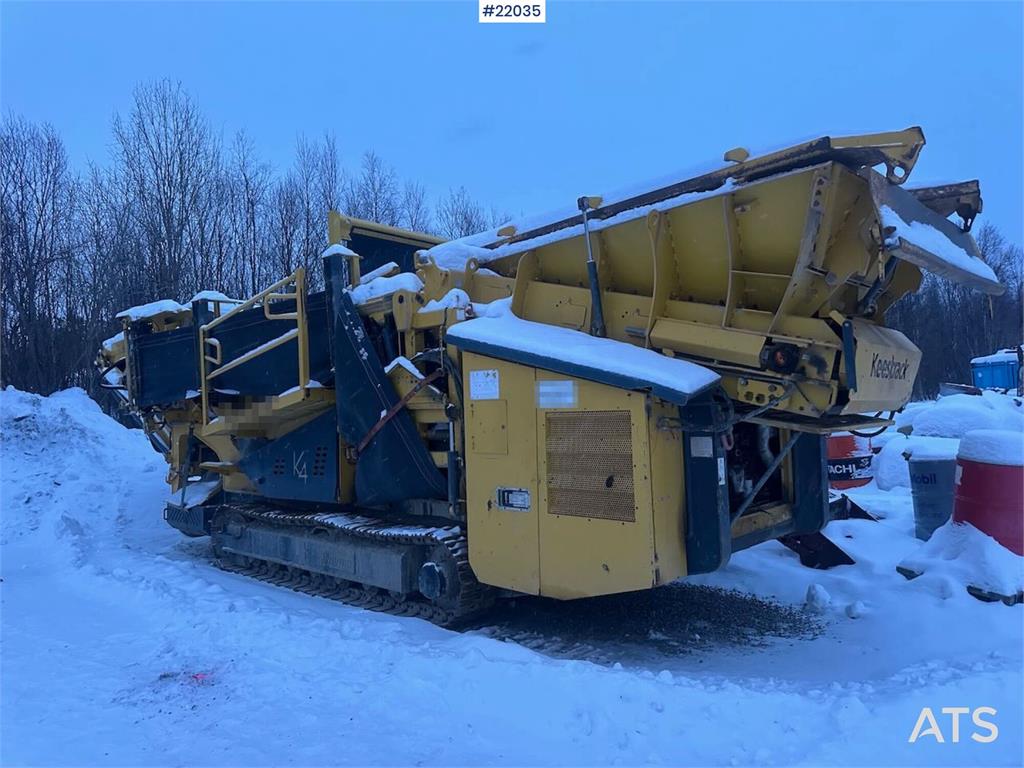 Keestrack K4 w/ completely new engine 1500 hours ago! WATCH 2016 22035 Keestrack K4 w/ completely new engine 1500 hours ag...