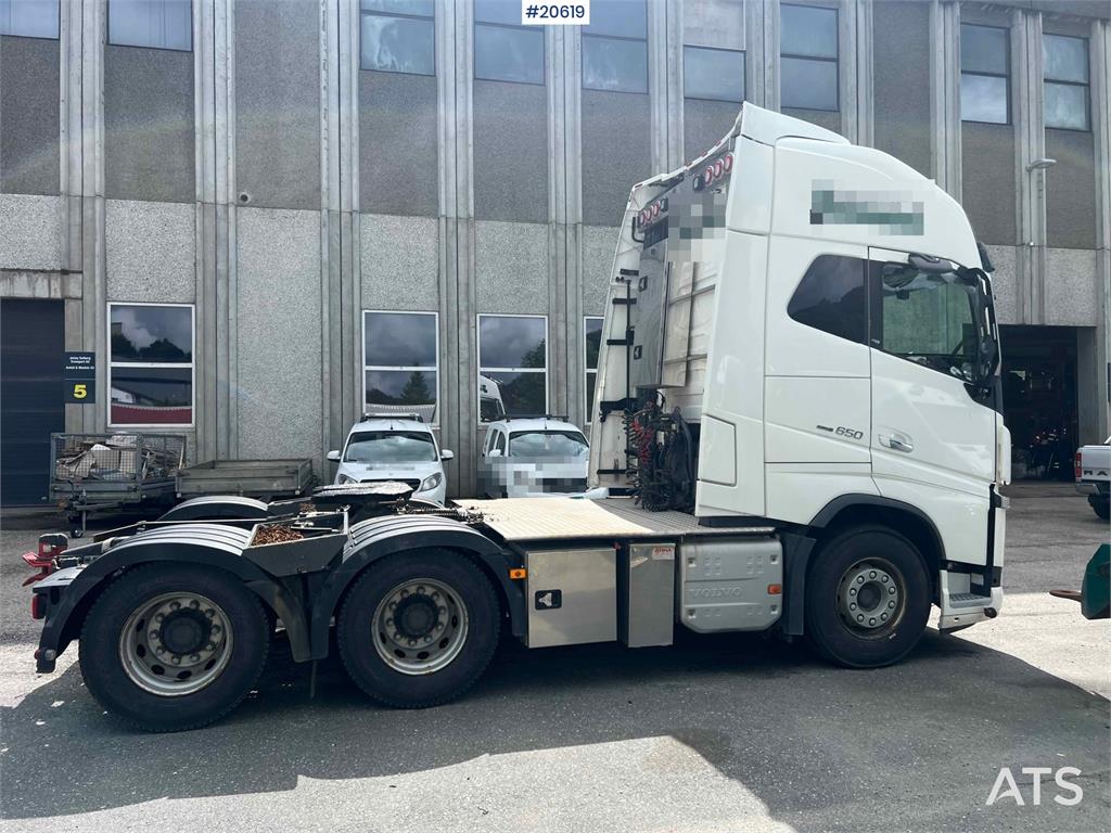 Volvo FH650 6x4 Tractor w/ 2013 HRD 3 axle jumbo trolley 2019 20619 FH650 6x4 Tractor w/ 2013 HRD 3 axle jumbo trolley 201...
