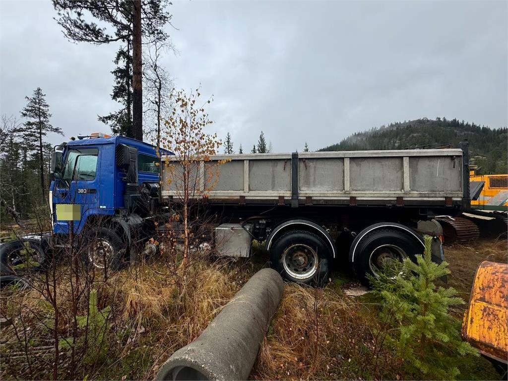Volvo FL12 with 22 t/m Palfinger Crane, Timber Platform, 1996 21736 FL12 with 22 t/m Palfinger Crane, Timber Platform, 199...