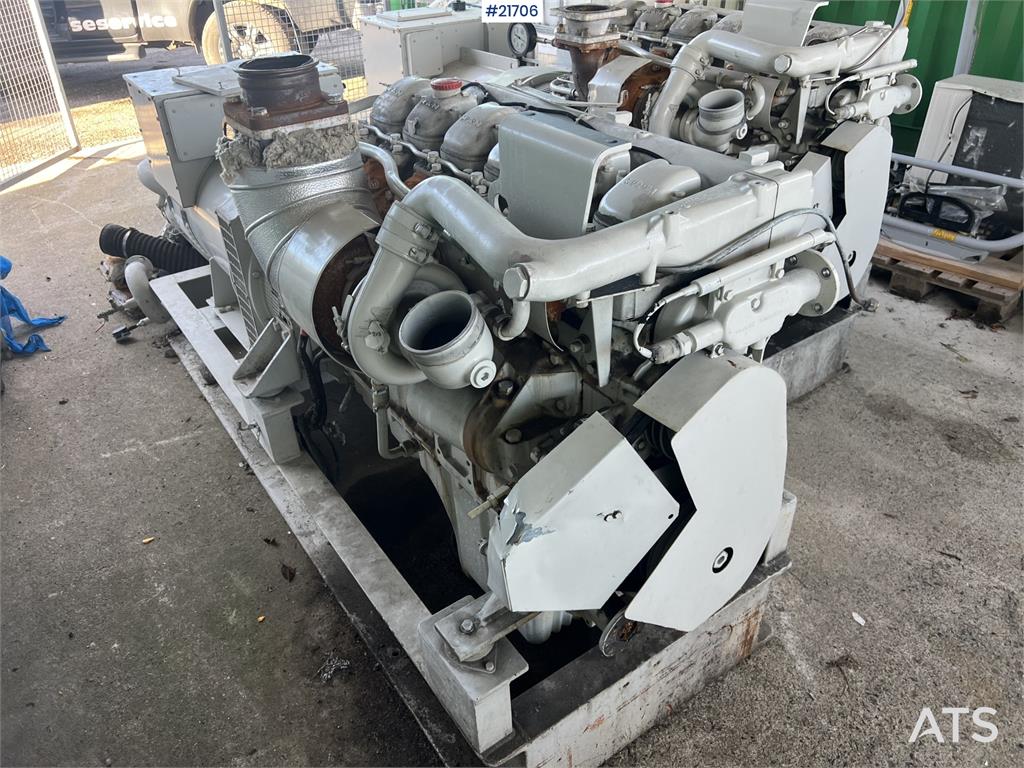 Man-stamford diesel generator w/ low hours 1985 21706 Man-stamford diesel generator w/ low hours 1985 1 Generators image 4