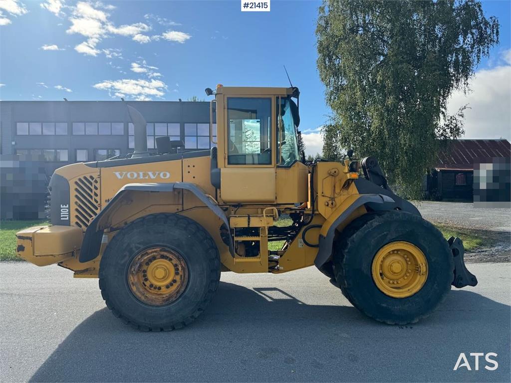 Volvo L110E Wheel Loader w/ Bucket WATCH VIDEO 2004 21415 L110E Wheel Loader w/ Bucket WATCH VIDEO 2004 1 Wheel Loaders im...