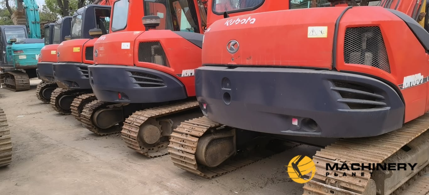 Kubota KX185 Mini Crawler Excavator High Quality KX185 2019 1 Crawler Excavators image 3