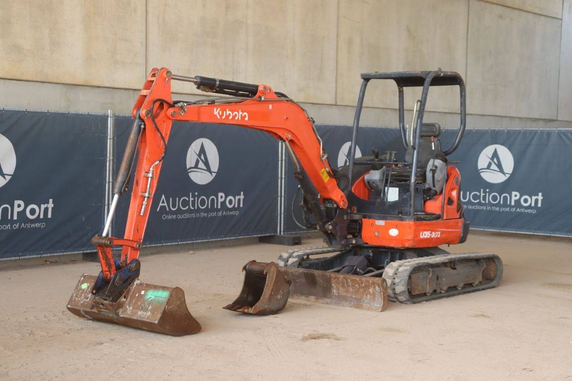 Crawler excavator Kubota U35-3a3 Diesel 22.9kW 2015 2015 U35-3a3 2015 1 Crawler Excavators image 9