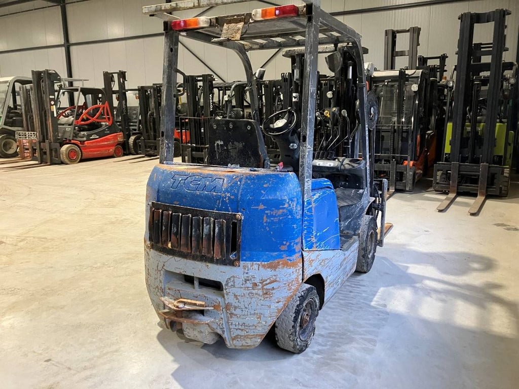 Forklift TCM FHD15T3 Diesel 1500kg 2011 2011 FHD15T3 2011 1 Forklift image 6