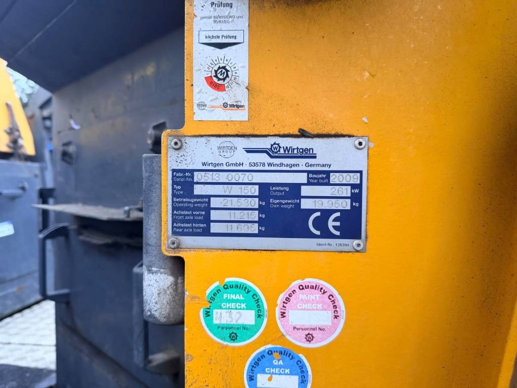 Wirtgen W150 2009 210699 W150 2009 1 image 9