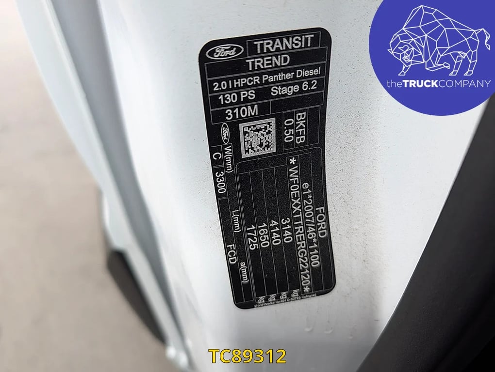 Ford Transit 130 L2H2 bv auto 2025 TC89312 Transit 130 L2H2 bv auto 2025 0 image 11