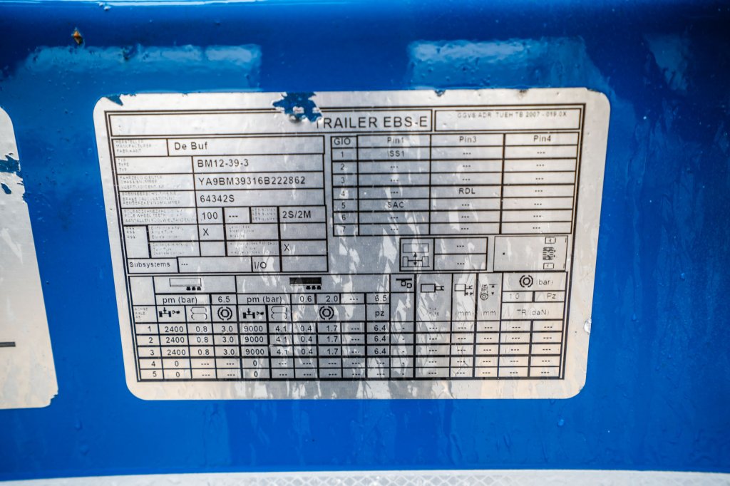 DE BUF BETON MIXER/MISCHER/MALAXEUR-12M3-2020-MOTOR/MOTEUR 2016 E65297 De Buf BETON MIXER/MISCHER/MALAXEUR-12M3-2020-MOTOR...