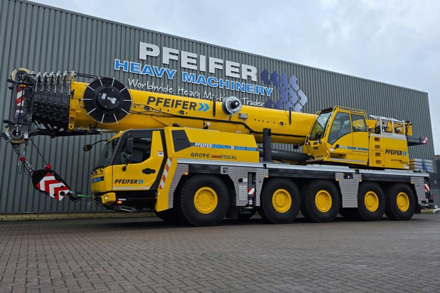 Grove GMK5150XL Available For Rent, Dutch Registration, 2025 GROVE - GMK5150XL - 64101 GMK5150XL Available For Rent, Dutch...