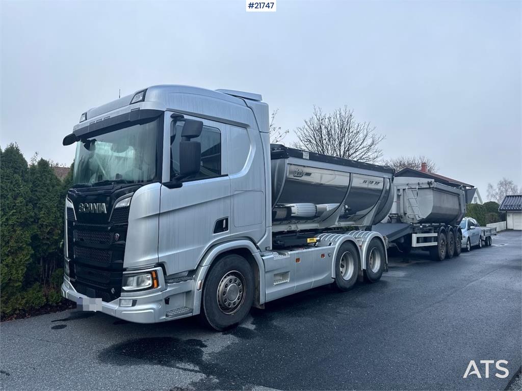 Scania R660 6x4 Asphalt Truck with Carnehl Asphalt Traile 2022 21747 R660 6x4 Asphalt Truck with Carnehl Asphalt Traile 20...