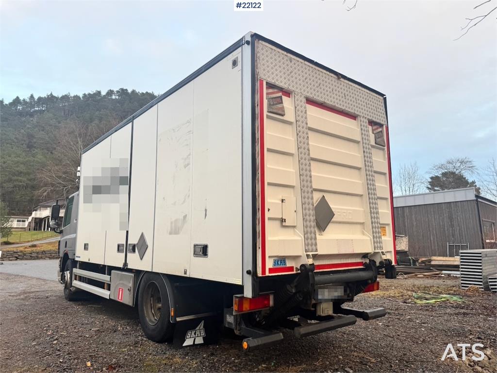 DAF CF75.310 4x2 box truck with full side opening. Onl 2012 22122 DAF CF75.310 4x2 box truck with full side opening. Onl 2...