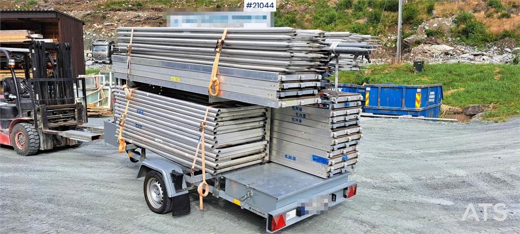 Temared scaffolding trailer w/ 162m2 scaffolding 2019 21044 temared scaffolding trailer w/ 162m2 scaffolding 2019 1 image 4