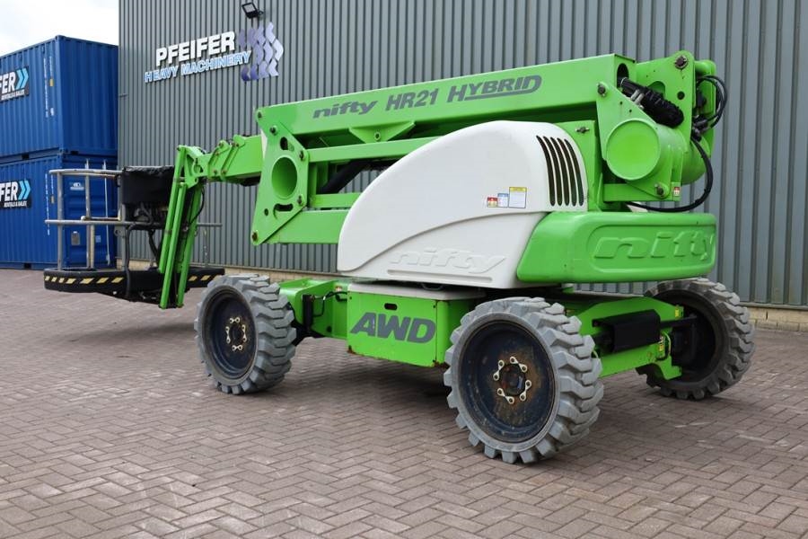 Niftylift HR21 HYBRID Hybrid, 4x4 Drive, 21m Working Height, 2016 NIFTYLIFT - HR21 HYBRID - 90032 Niftylift HR21 HYBRID Hy...