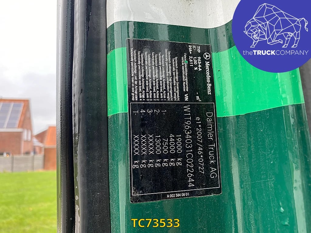 Mercedes-Benz Actros 1848 2020 TC73533 Actros 1848 2020 1 image 10