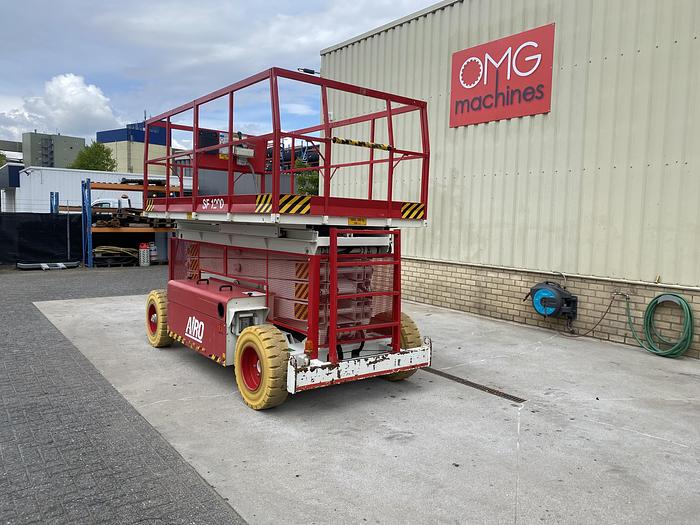 2002 Airo SF1200, Schaarhoogwerker, 14 meter 2002 SF0202070 AIRO SF1200, Schaarhoogwerker, 14 meter 2002 1 image 22