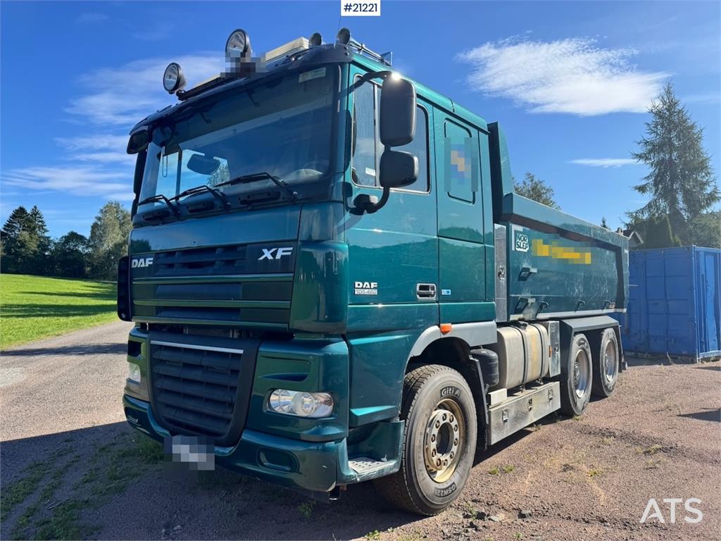 DAF XF 105.460 6x4 Tipper Truck. 2013 21221 DAF XF 105.460 6x4 Tipper Truck. 2013 1 Tipper trucks image 11
