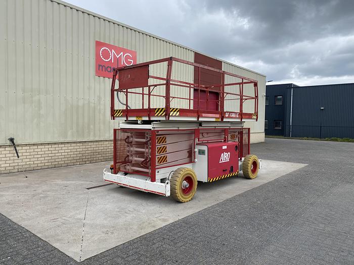 2002 Airo SF1380-E, Schaar hoogwerker, 16 meter 2002 AIRO SF1380-E, Schaar hoogwerker, 16 meter 2002 1 image 16