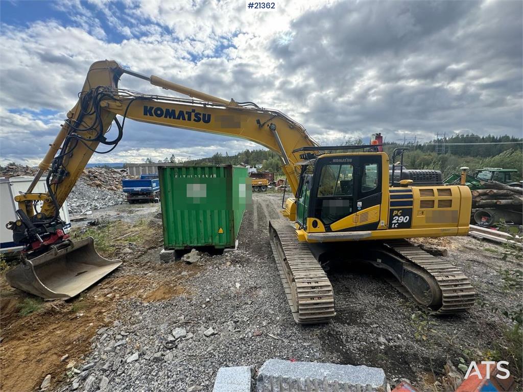 Komatsu PC290LC-11 Crawler excavator w/ tilt and 2 buckets 2019 21362 PC290LC-11 Crawler excavator w/ tilt and 2 buckets 2...