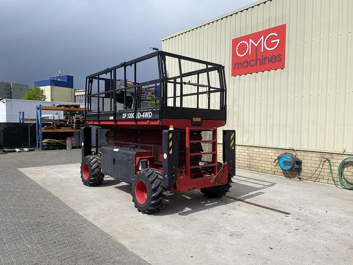 2001 Airo SF1200-D-4WD, 4x4 Schaar hoogwerker, 14 meter 2001 AIRO SF1200-D-4WD, 4x4 Schaar hoogwerker, 14 meter 2001 1 ima...