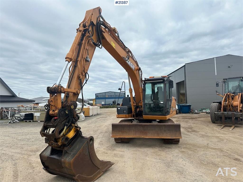 CASE CX130B excavator w/rototilt and two buckets. WATCH 2011 21387 CX130B excavator w/rototilt and two buckets. WATCH 2011...