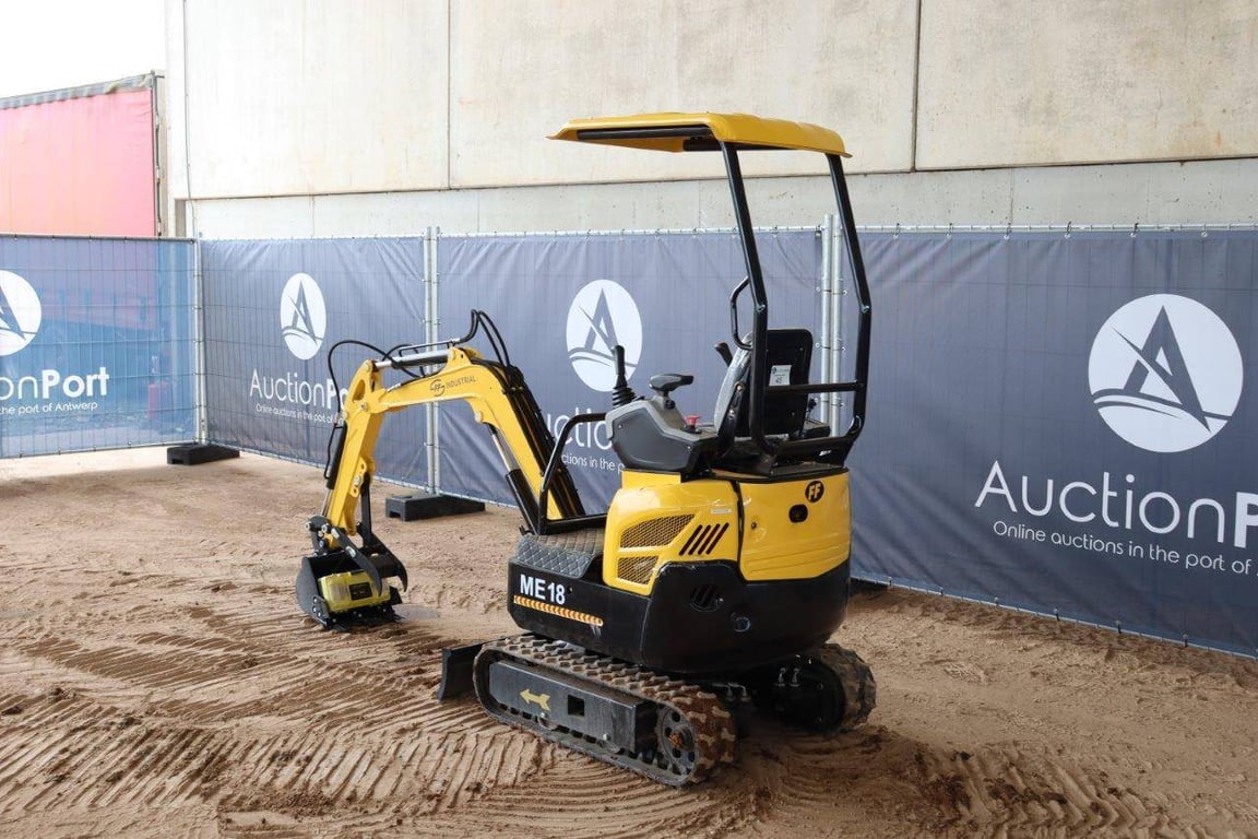 Mini excavator FF Industrial ME18 Diesel 5.5kW 2024 New 2024 FF Industrial ME18 2024 0 image 3