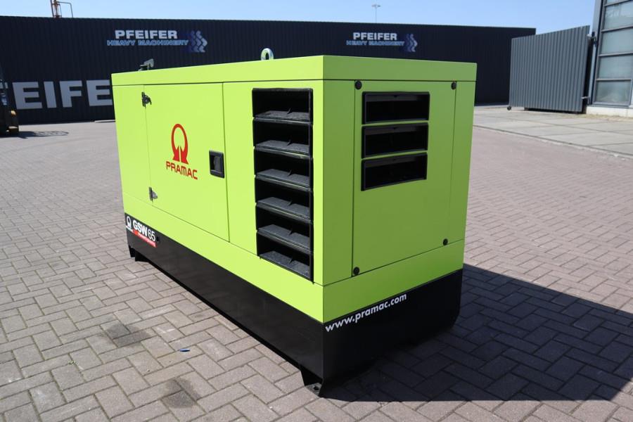 Pramac GSW65P-ACP Diesel, 63 kVA, Also Available For Rent 2021 PRAMAC - GSW65P-ACP - 60887 Pramac GSW65P-ACP Diesel, 63 kV...