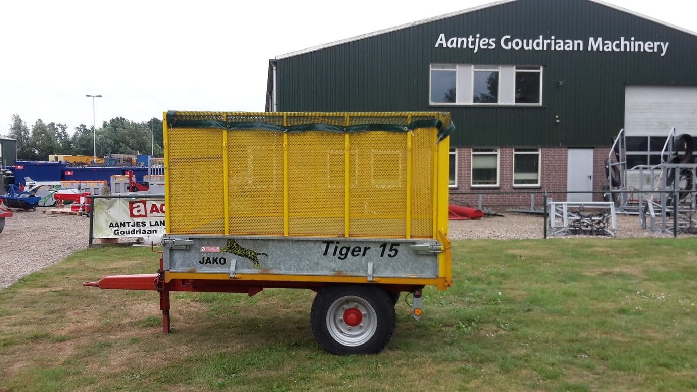 Jako tiger 15 met snipperopbouw N3941 Jako 15 met snipperopbouw 0 Dump trailers image 2