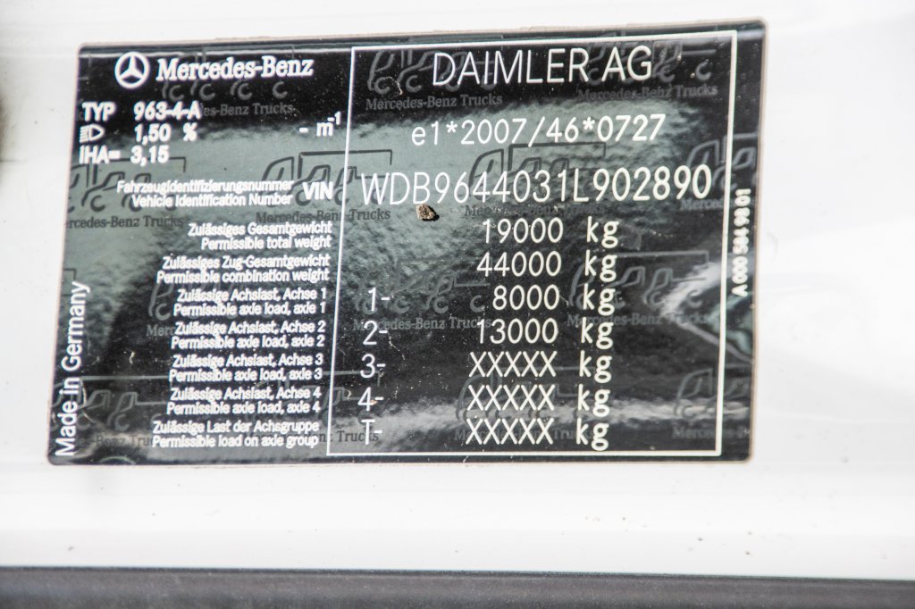 MERCEDES AROCS(no Actros) 1845LS+E6+HYDRAULIQUE 2014 E57502 AROCS(no Actros) 1845LS+E6+HYDRAULIQUE 2014 1 image 9