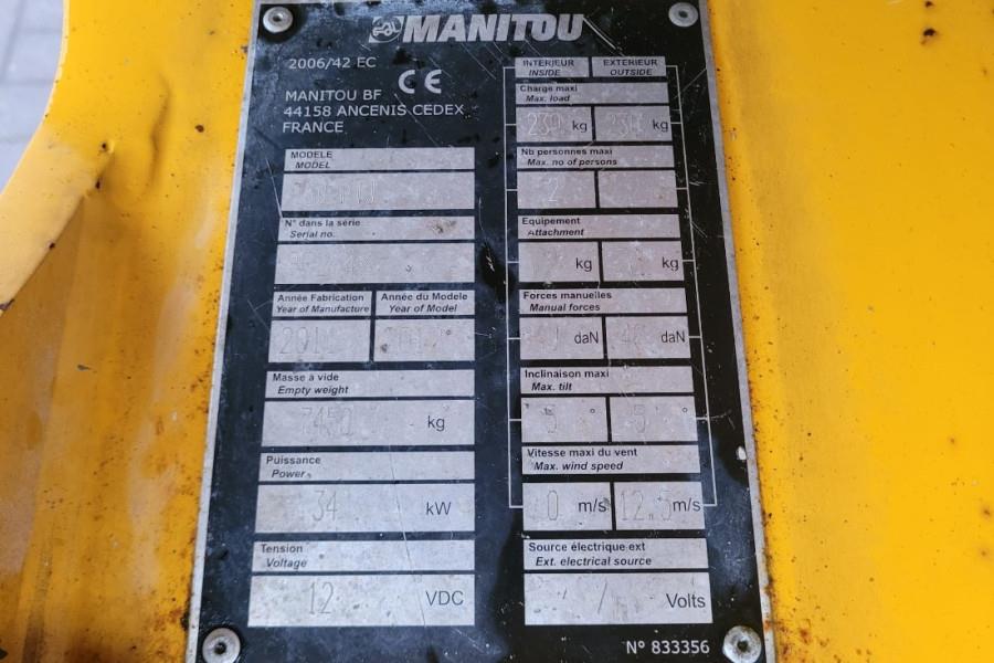 Manitou 160ATJ As-Is, Diesel, 4x4x4, 16m Working Height, 8 2011 MANITOU - 160ATJ - 63116 160ATJ As-Is, Diesel, 4x4x4, 16m ...