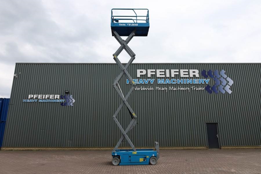 Genie GS2646 Electric, Working Height 9.80m, Capacity 45 2013 GENIE - GS2646 - 90022 GS2646 Electric, Working Height 9.80m...