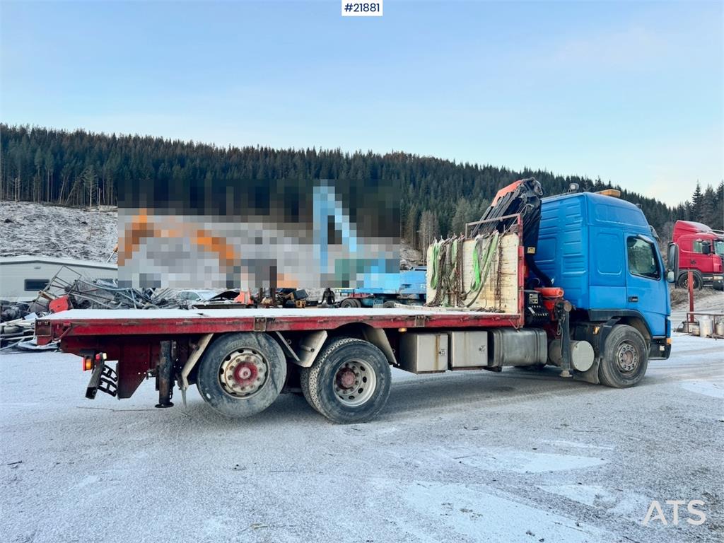 Volvo FM12 6x2 Crane Truck w/ 23 t/m Palfinger Crane WAT 2001 21881 FM12 6x2 Crane Truck w/ 23 t/m Palfinger Crane WAT 200...