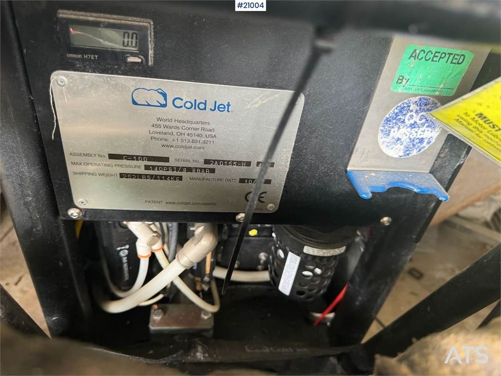 Cold Jet Aero 100 Dry Ice Machine 2017 21004 Cold Jet Aero 100 Dry Ice Machine 2017 1 image 7