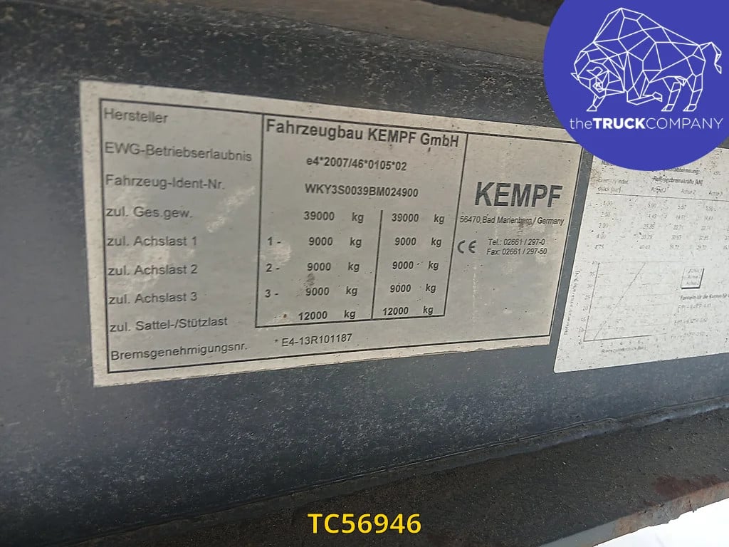 Kempf Tipper 2011 TC56946 Kempf 2011 1 Tipper trucks image 11