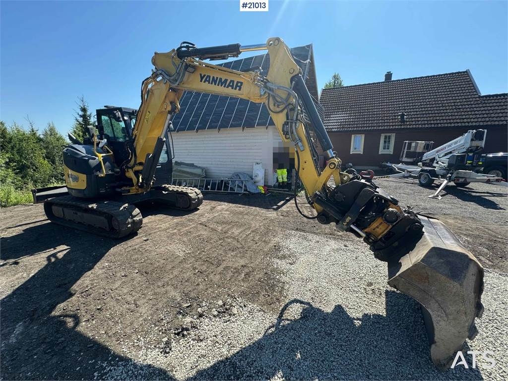 Yanmar VI080-1a w/ Leica geosystem, broom, rototilt and 3 2021 21013 VI080-1a w/ Leica geosystem, broom, rototilt and 3 20...