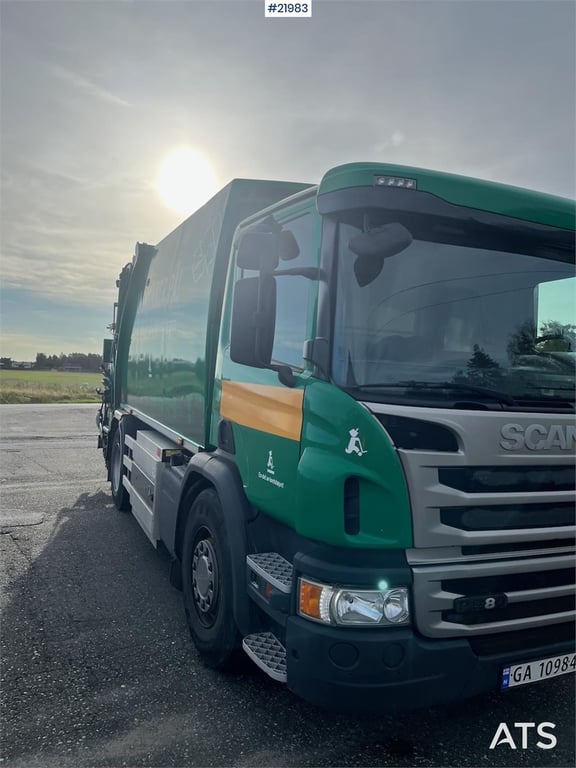 Scania P280 1-compartment gas-powered waste collection tr 2015 21983 P280 1-compartment gas-powered waste collection tr 20...