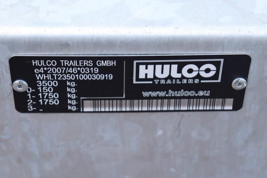 Hulco Terrax-2 3500kg 2 Axel Trailer, 2.770 kg Capacity, 2021 HULCO - Terrax-2 3500kg - 60731 Hulco Terrax-2 3500kg 2 Axel...