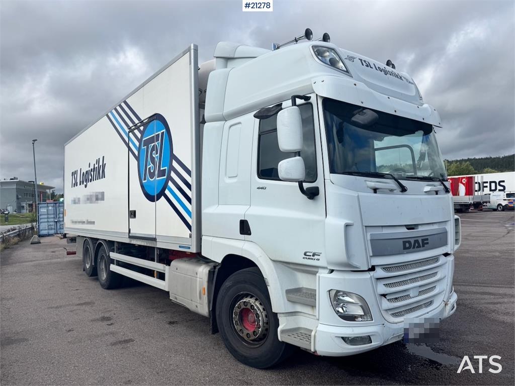 DAF CF440 6x2 Box truck with refrigerator/freezer unit 2014 21278 DAF CF440 6x2 Box truck with refrigerator/freezer unit 2...