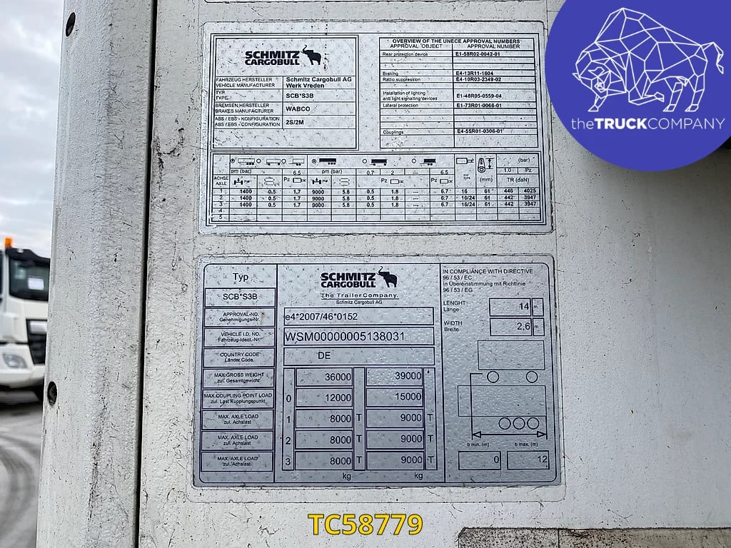 Schmitz Cargobull Frigo 2015 TC58779 Schmitz Cargobull 2015 1 image 9