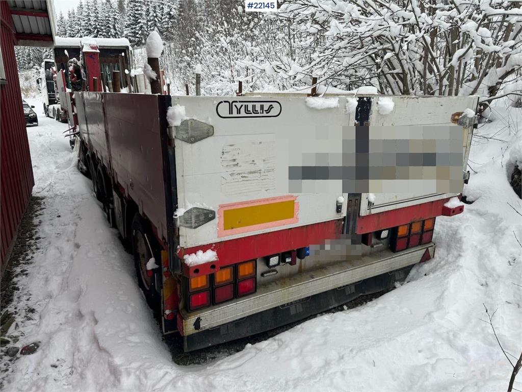 Tyllis jumbo semi-trailer with HMF crane 2010 22145 Tyllis jumbo semi-trailer with HMF crane 2010 1 image 13