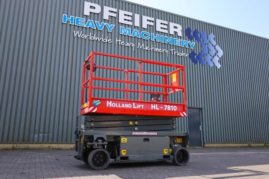 Holland Lift Ecostar HL-7810 Electric, 10m Working Height, 450k 2012 HOLLAND LIFT - Ecostar HL-7810 - 63493 Holland lift E...
