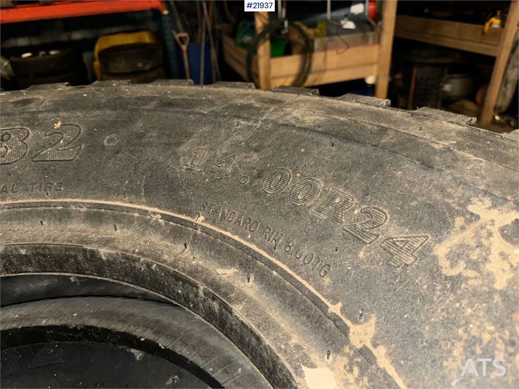 4 stk dekk til hjullaster eller veghøvel 21937 4 stk dekk til hjullaster eller veghøvel 1 image 5