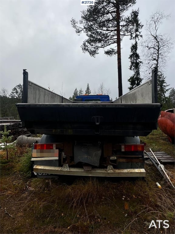 Volvo FL12 with 22 t/m Palfinger Crane, Timber Platform, 1996 21736 FL12 with 22 t/m Palfinger Crane, Timber Platform, 199...