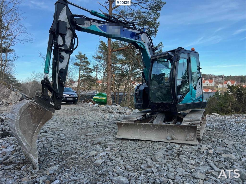 Hitachi zx85us-6 excavator w/ digging bucket, hydraulic sa 2019 20135 zx85us-6 excavator w/ digging bucket, hydraulic sa 2...