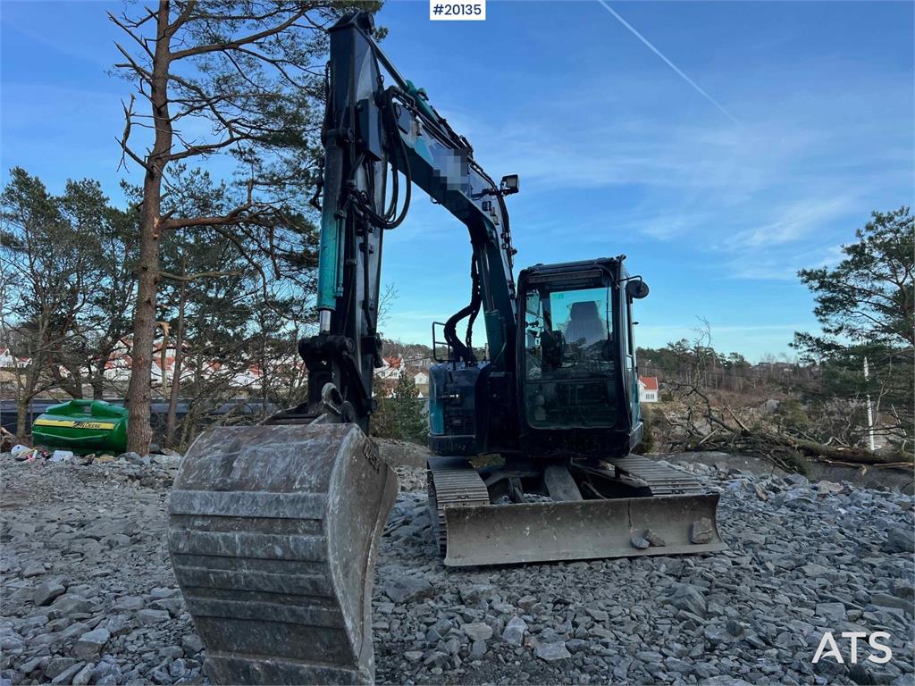 Hitachi zx85us-6 excavator w/ digging bucket, hydraulic sa 2019 20135 zx85us-6 excavator w/ digging bucket, hydraulic sa 2...