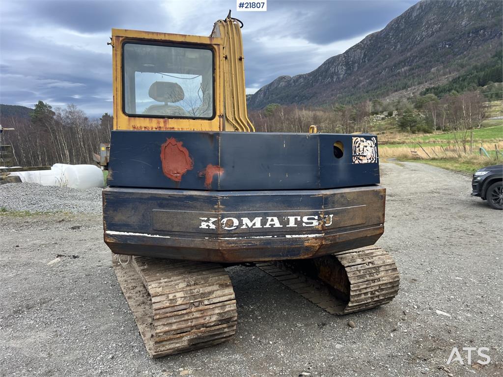 Komatsu PC60-5 1995 21807 PC60-5 1995 1 Crawler Excavators image 6