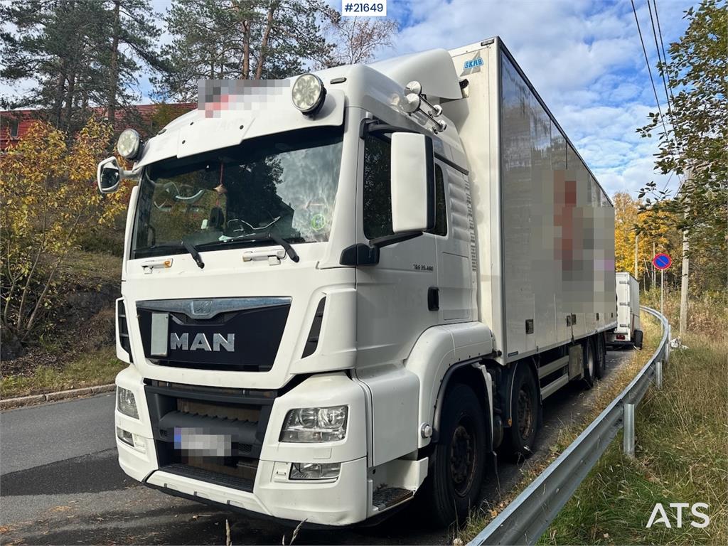 MAN TGS 35.480 8x2 Box truck w/ Full side opening. 2016 21649 TGS 35.480 8x2 Box w/ Full side opening. 2016 1 image 10