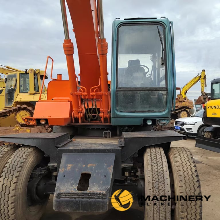 HITACHI Wheel Excavator EX100WD Low Price EX100WD 2019 1 Wheel Loaders image 4