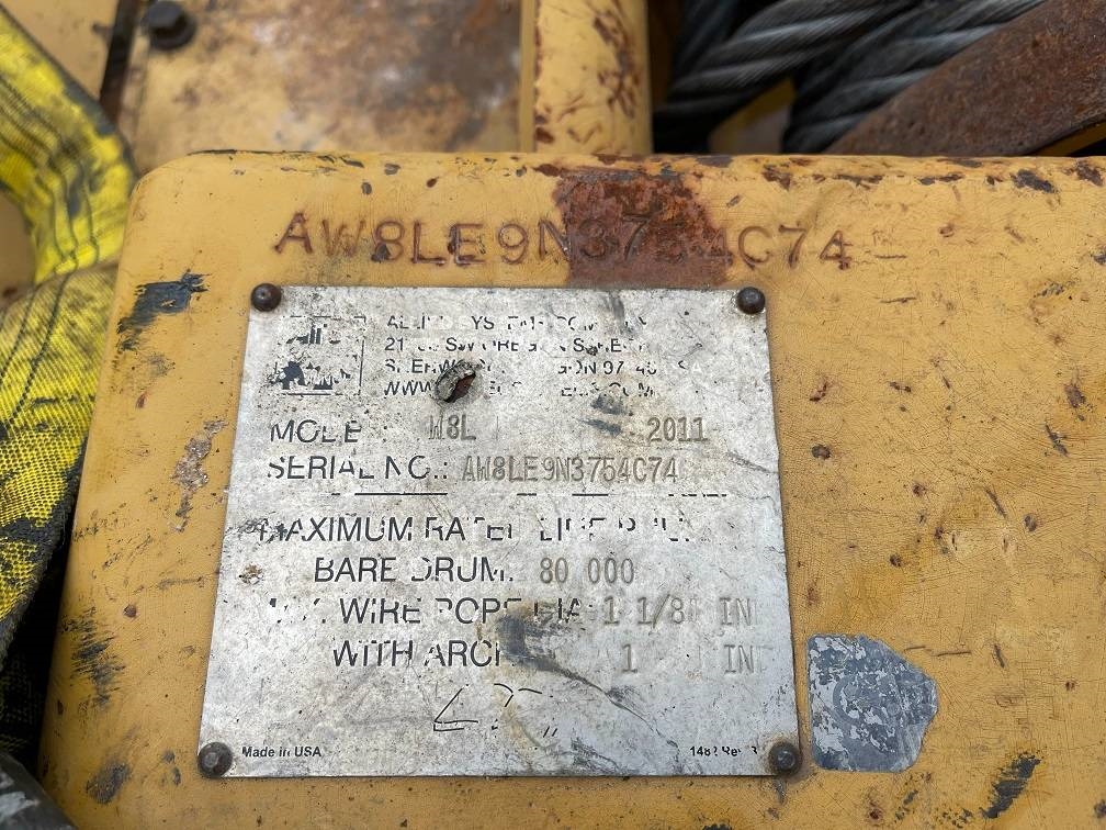 Allied systems w8l winch for cat d8 2011 3838 systems w8l winch for cat d8 2011 1 image 5