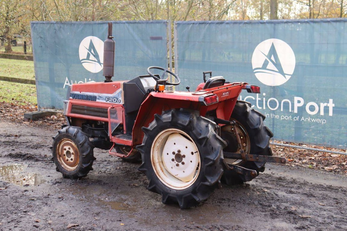 Mini tractor Yanmar F20D Diesel F200 1 image 3